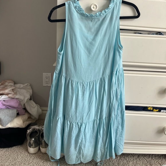Light blue Love Fire sun dress - Picture 2 of 4